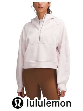 Lululemon | Scuba Oversized Half-Zip Hoodie Flush Pink - Size M/L